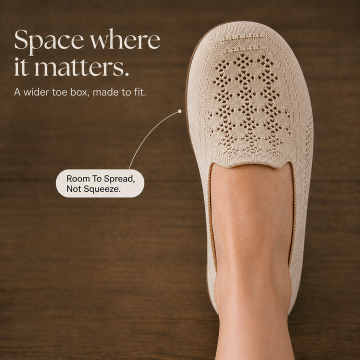 Widloom – Sneakersy Slip-On z Szerokim Noskiem