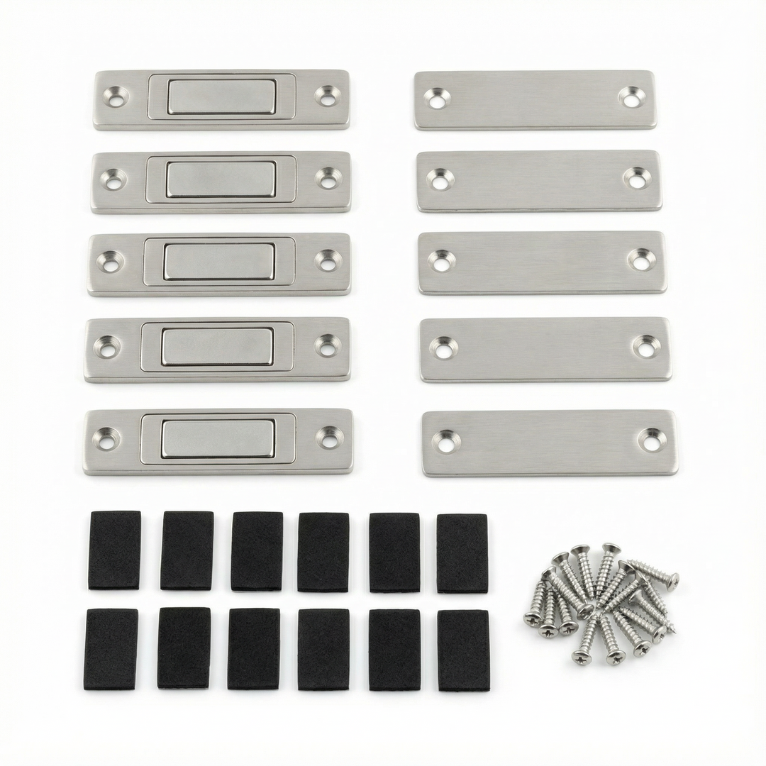 Snaplock - Ultra cienny magnes do drzwi szafek (opakowanie 5 sztuk)