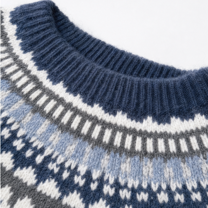 Wearlyn – Sweter dzianinowy z opadającymi ramionami w kolorze blokowym