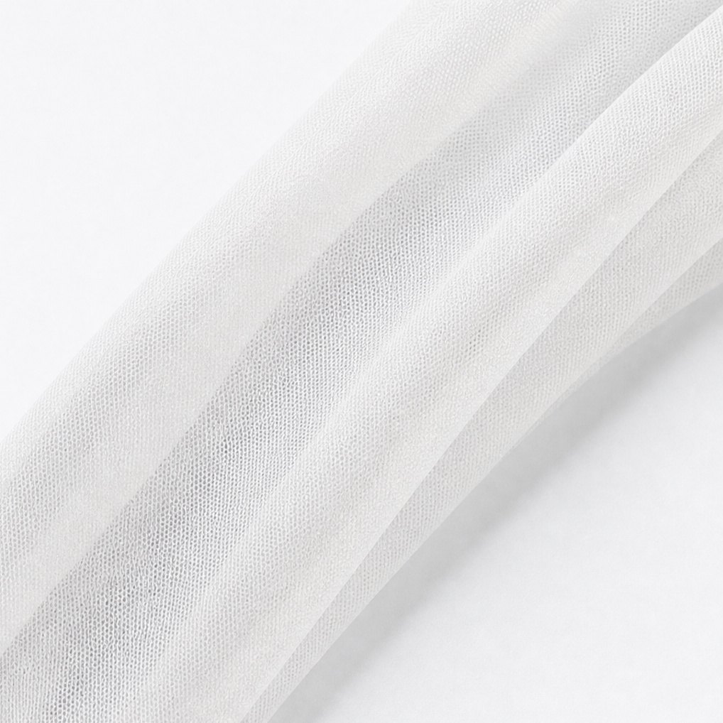 Wearbella – Sukienka midi z siateczkowymi rękawami i stójką