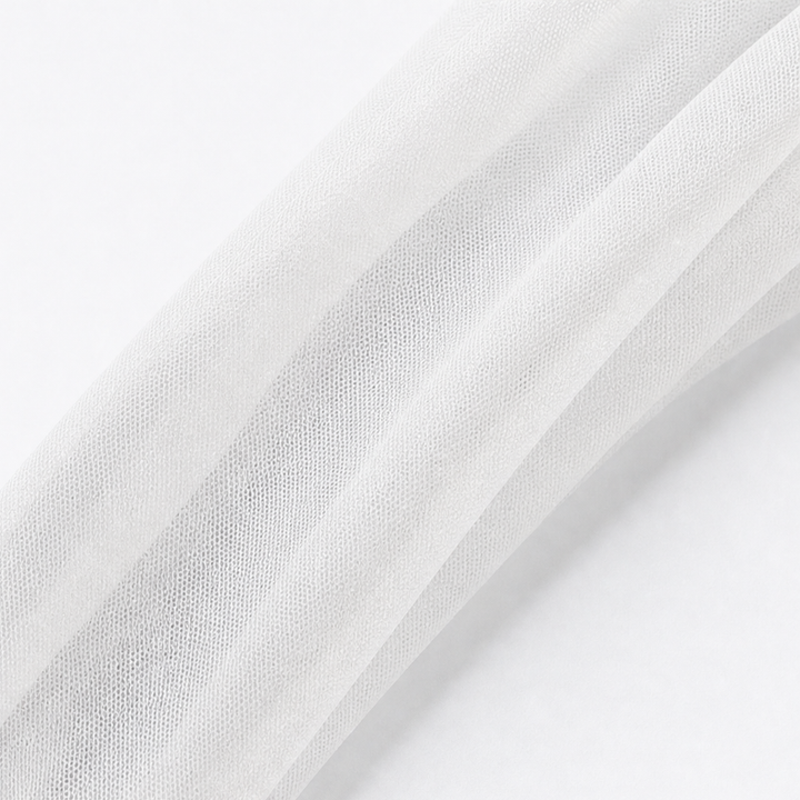 Wearbella – Sukienka midi z siateczkowymi rękawami i stójką