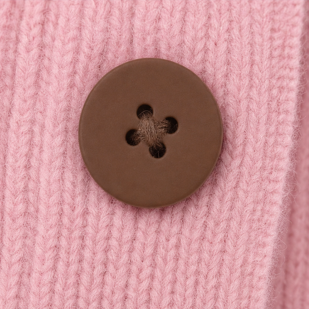 Wearbella – Kardigan z falbaniastym kołnierzem z dzianiny