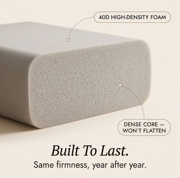 Poduszka wspierająca z pianki Memory Foam FoamLift do opadających kanap