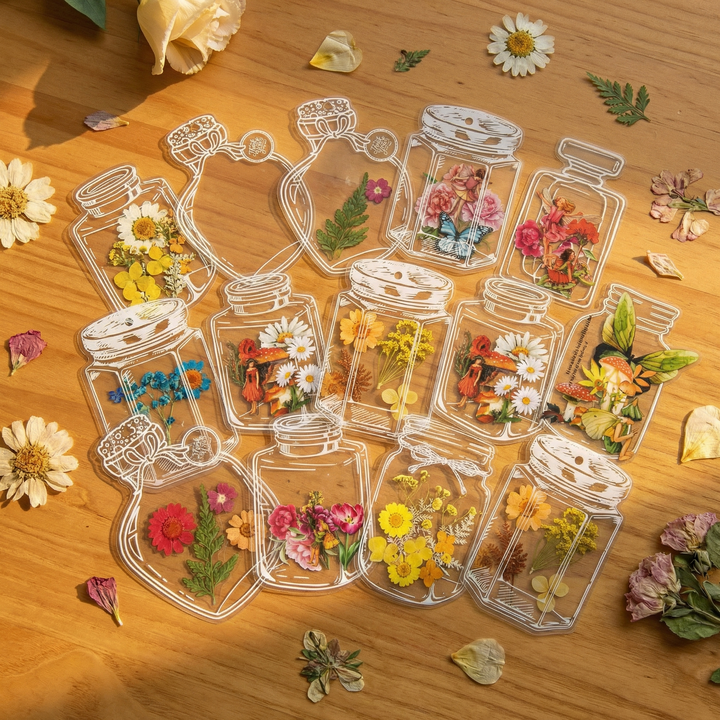 Blossomtabs – Zestaw do tworzenia zakładek z kwiatami dla miłośników książek