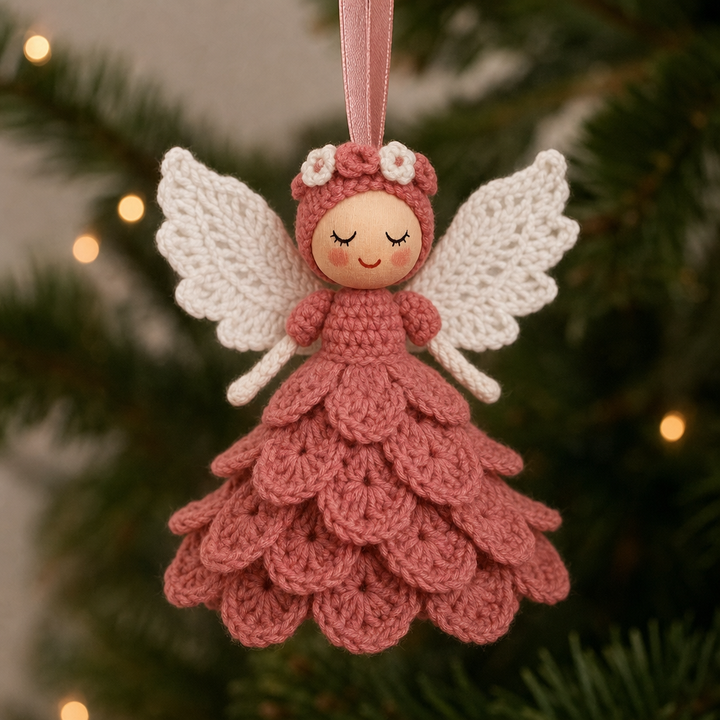 Angelmade – Zestaw do szydełkowania aniołka dla początkujących