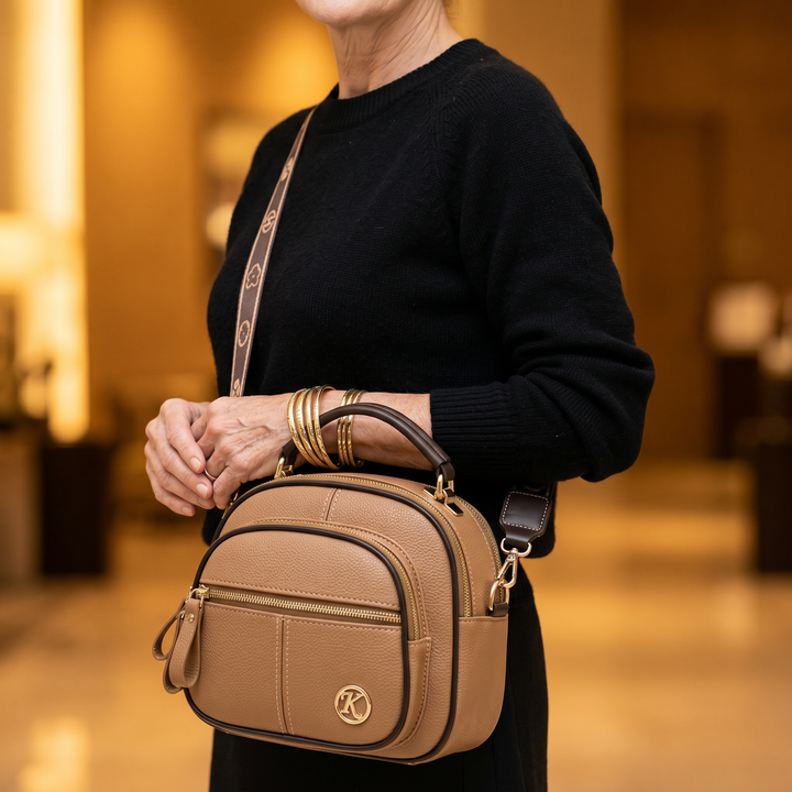 Velora – Torebka crossbody z wieloma przegrodami