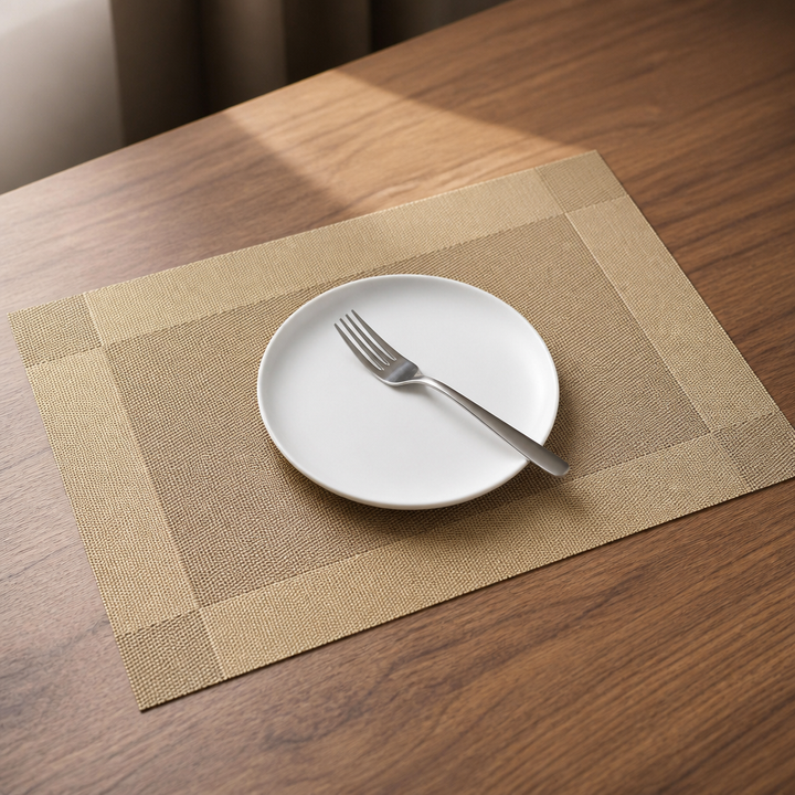Wovella – Woven Vinyl Placemats, Zestaw 4 sztuk