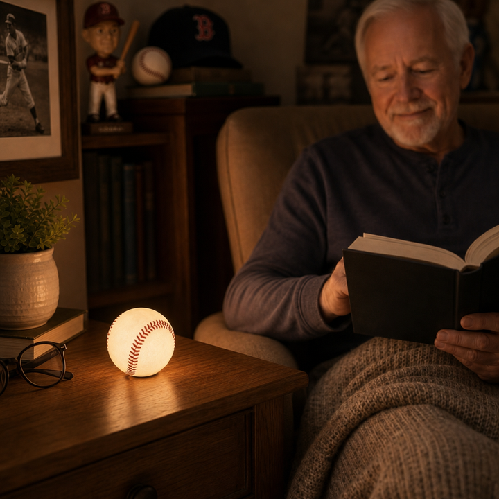 Home Plate Glow – Nocna Lampa w Kształcie Bazy Baseballowej