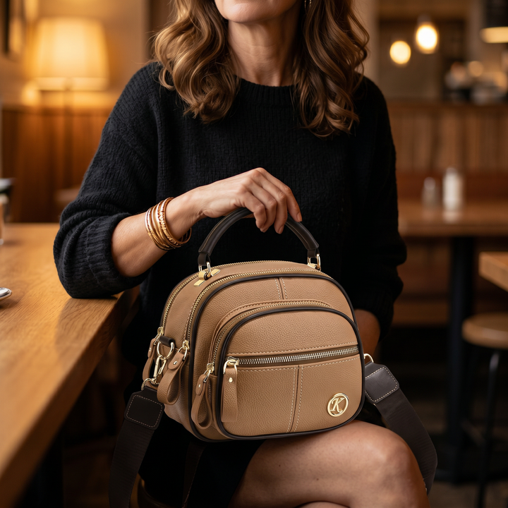 Velora – Torebka crossbody z wieloma przegrodami