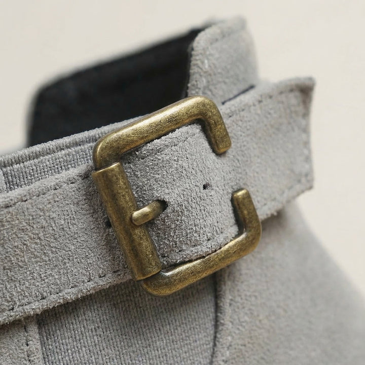 Solace – Niskie botki na obcasie typu slip-on dla kobiet