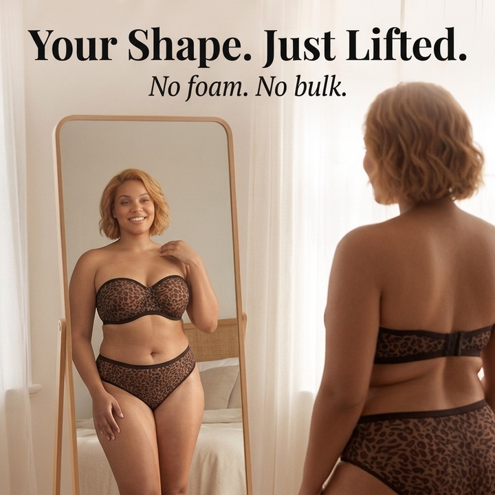 Velaire – Oddychający biustonosz bez ramiączek dla pełnych biustów