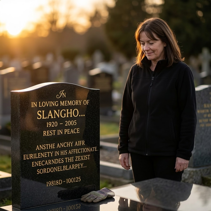 StoneTouch – Złoty marker odporny na warunki atmosferyczne do nagrobków