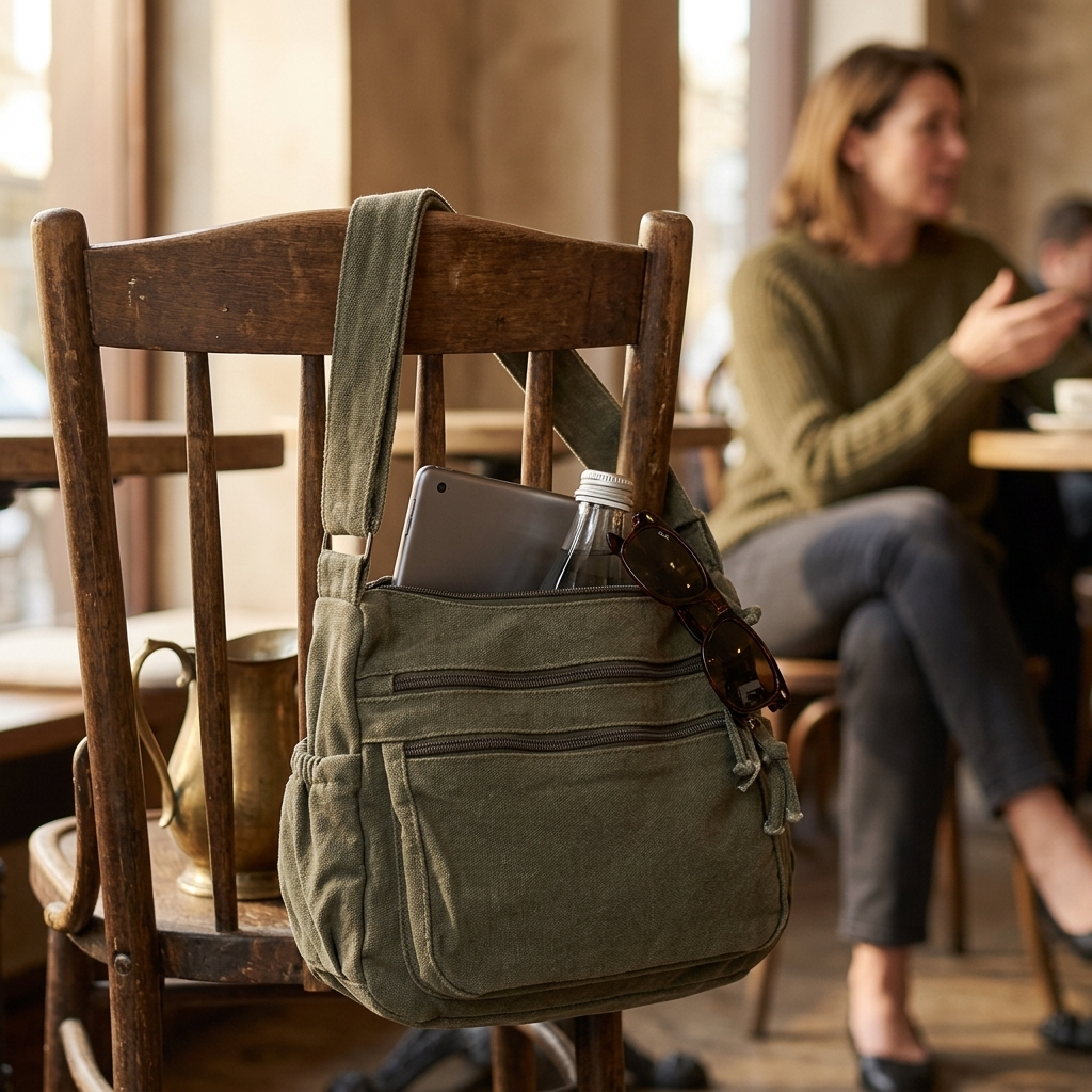 Carvia – Torba Hobo z Prania Canvas na Co Dzień