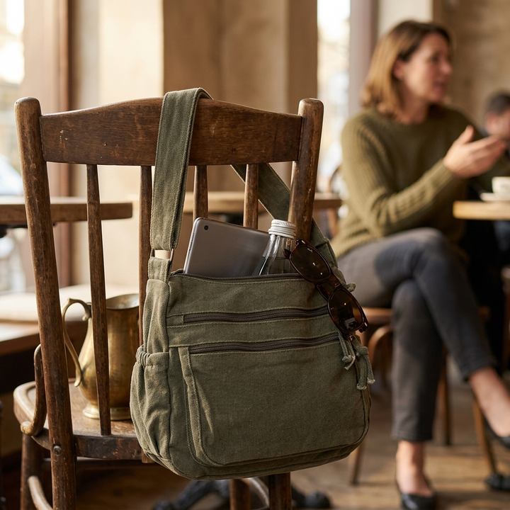 Carvia – Torba Hobo z Prania Canvas na Co Dzień