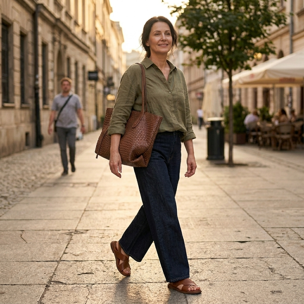 Tessara – Miękka Woven Torba na Co Dzień