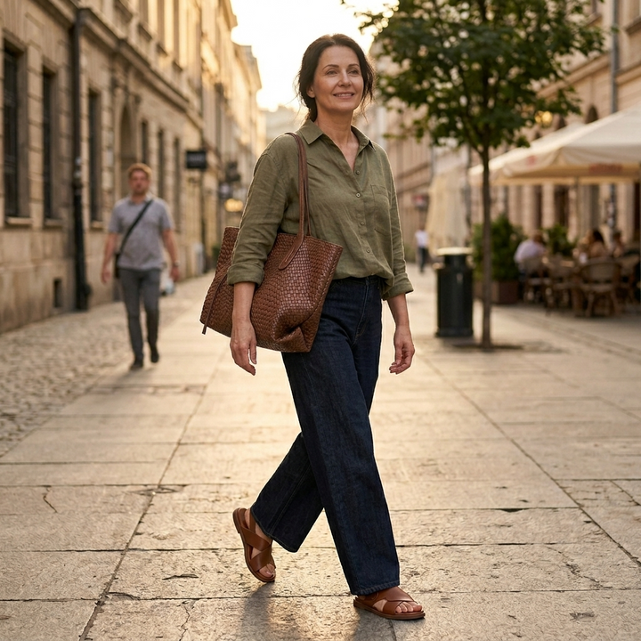 Tessara – Miękka Woven Torba na Co Dzień