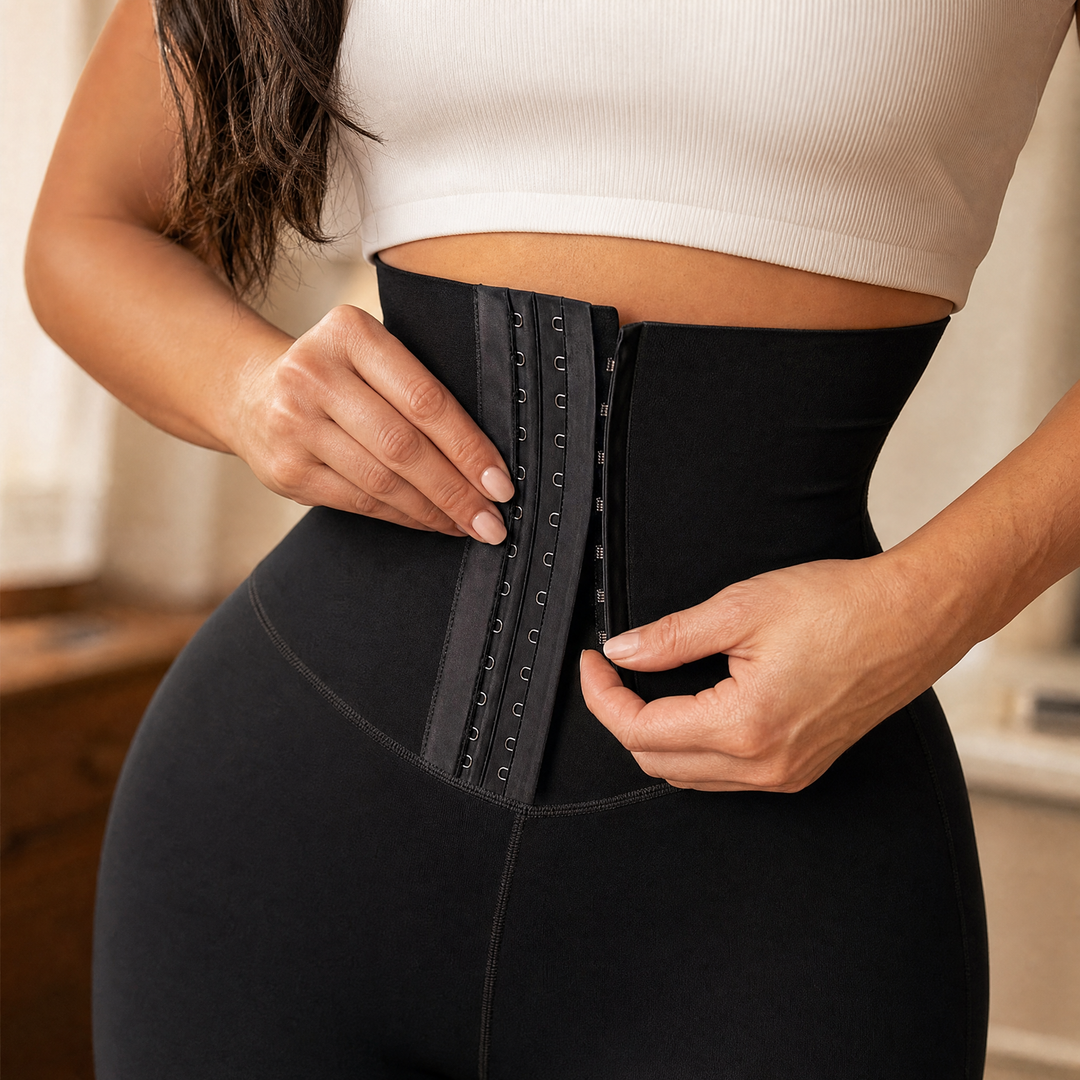 Cinchley – Legginsy damskie z wysokim stanem i gorsetem