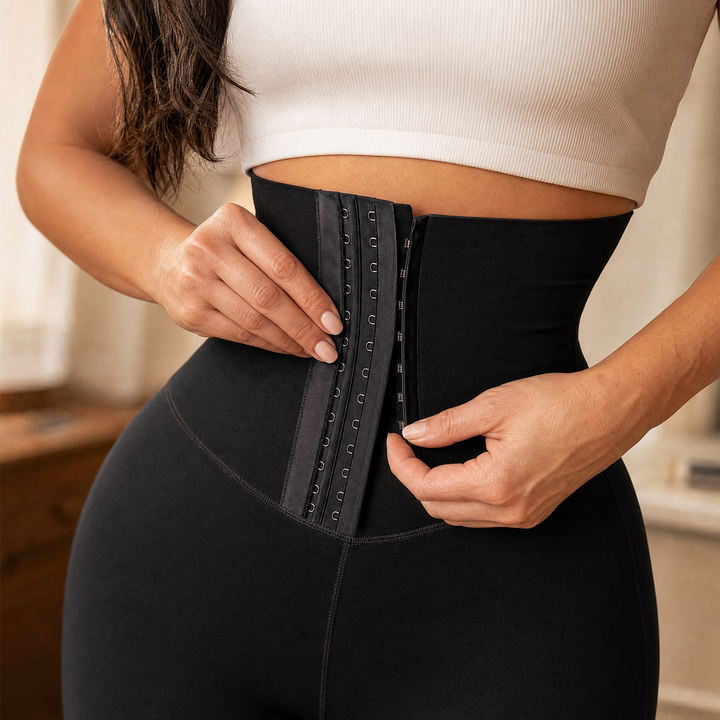 Cinchley – Legginsy damskie z wysokim stanem i gorsetem