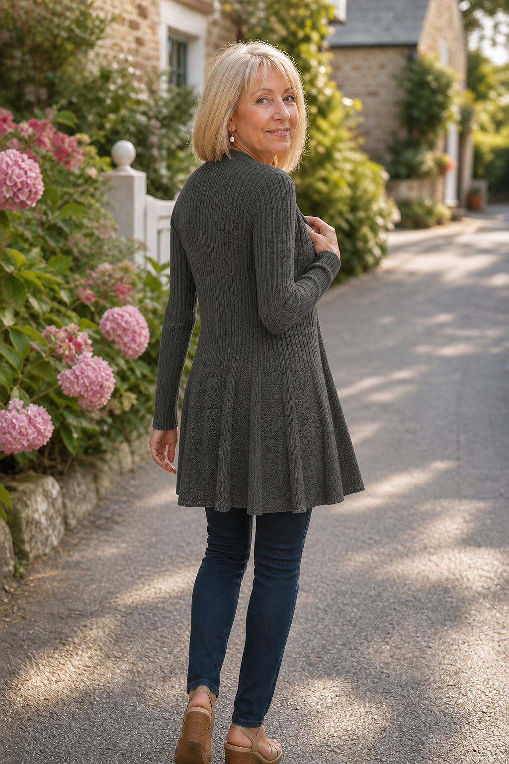 Wearbella – Kardigan z otwartym przodem typu waterfall