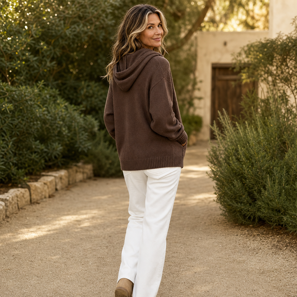 Wearbella – Oversize sweter z kapturem