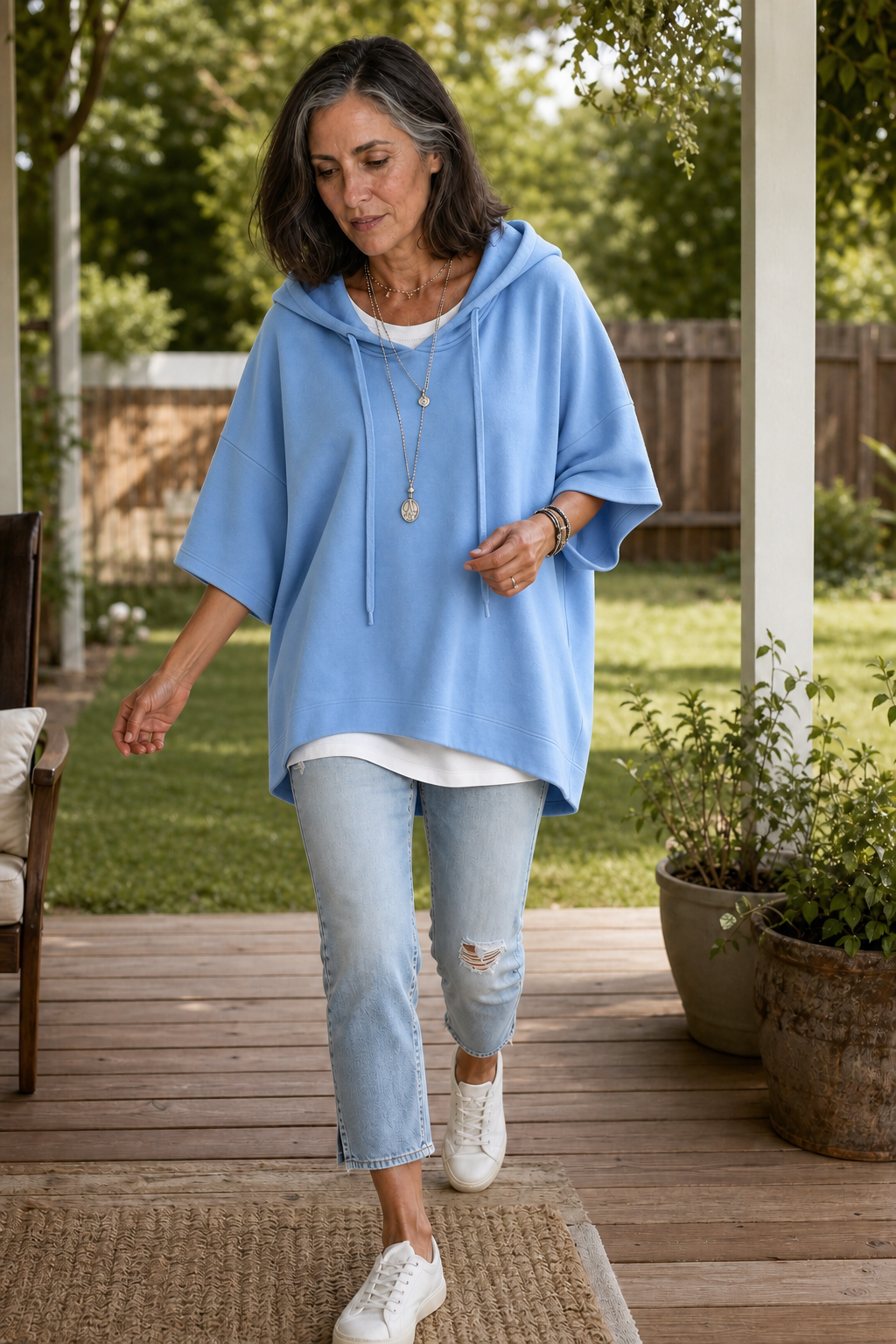 Wearbella – Bluza z szerokimi rękawami w oversize