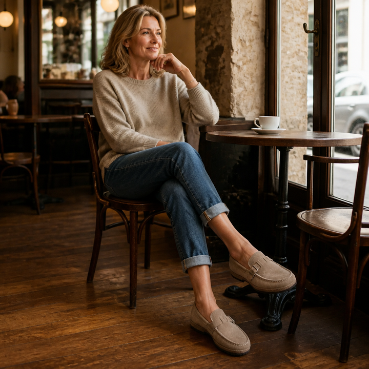 Wearluxe Ease – Mokasyny, które omijają zginanie, zaciśnięcie i ucisk