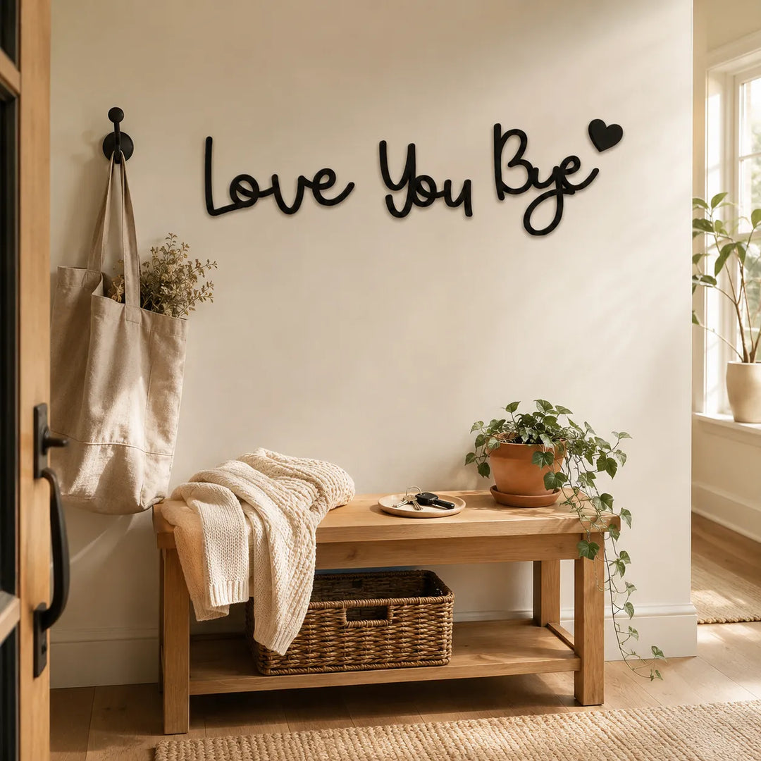 Homely – Zestaw skryptów na ścianę "Kocham Cię, Pa" z akcentem serca