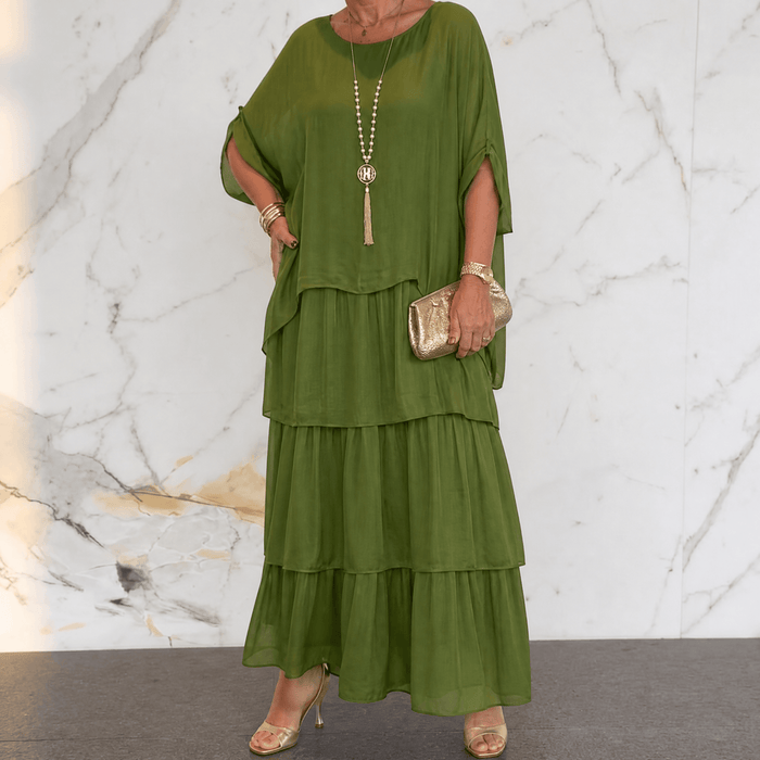 Marella – Elegancka Sukienka Warstwowa dla Kobiet na Wydarzenia