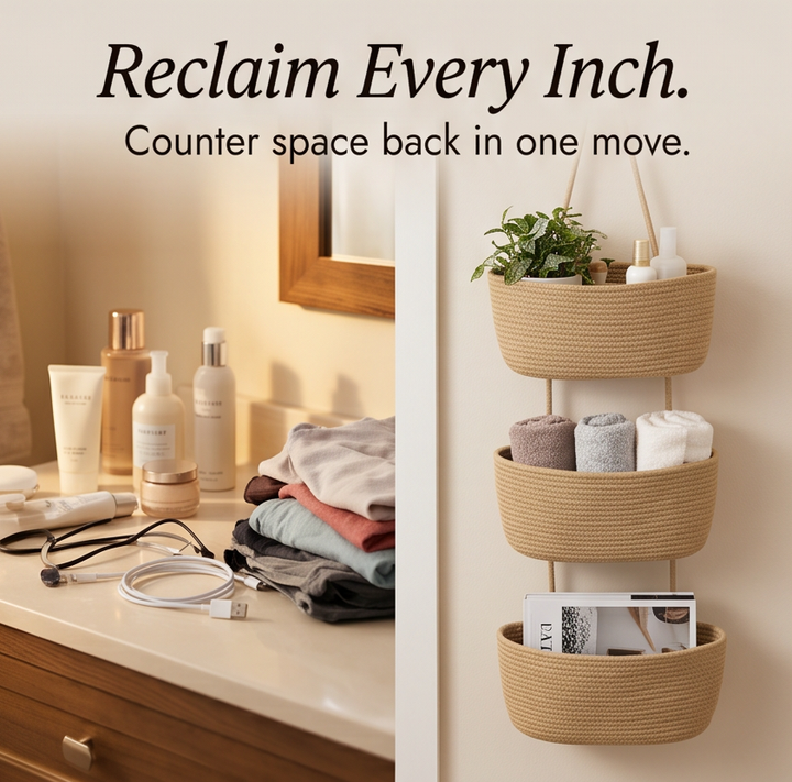 Nestora – Wiszący kosz 3-poziomowy