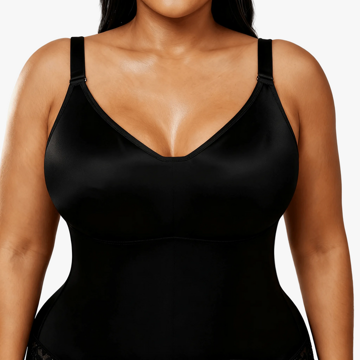 Sculptessa – Body z kontrolą brzucha na zamek