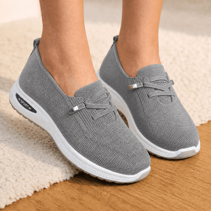 Strideflow – Lekkie Siatkowe Sneakersy Slip-On