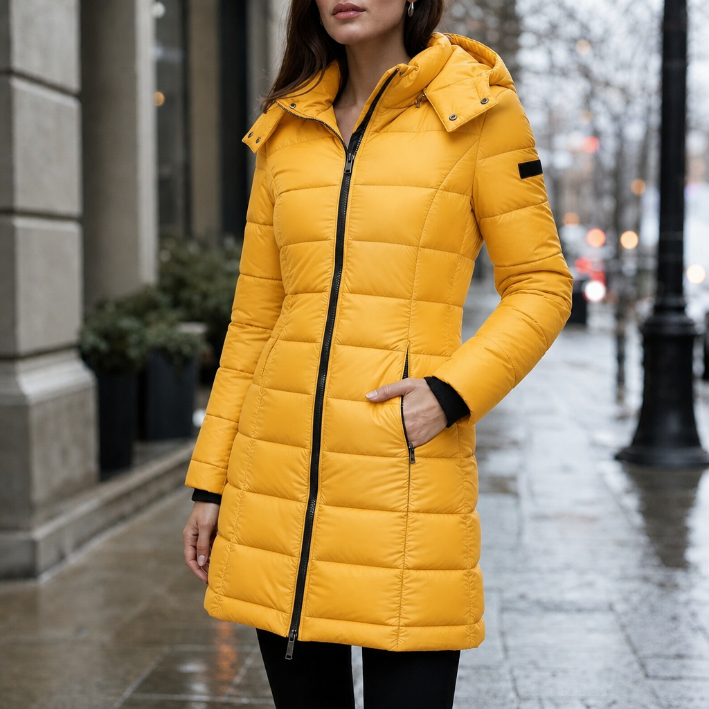 Wearbella – Wypełniona Puchowa Kurtka o Średniej Długości
