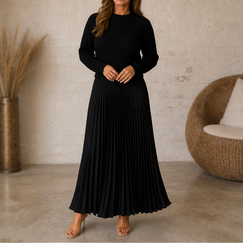 Wearbella – Sukienka Maxi z Plecionym Topem