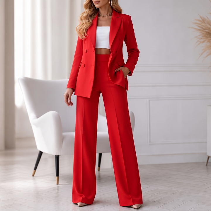 Wearbella – Zestaw żakietu i spodni o kroju dopasowanym