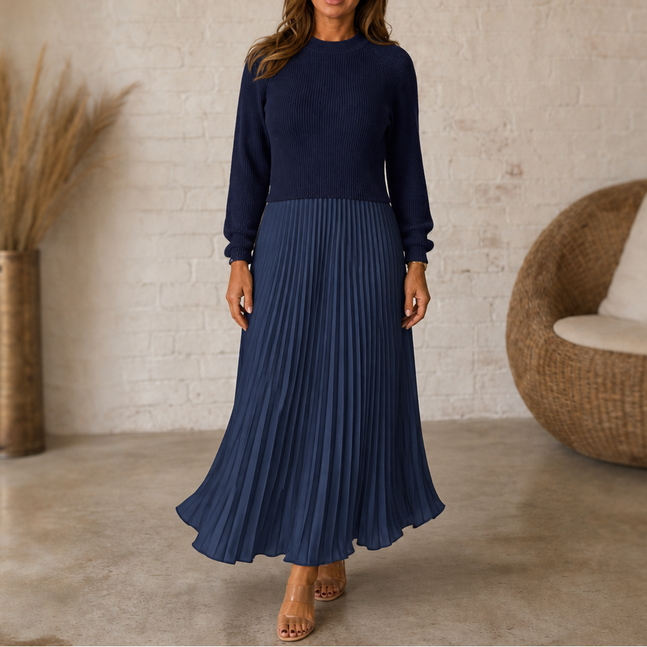 Wearbella – Sukienka Maxi z Plecionym Topem