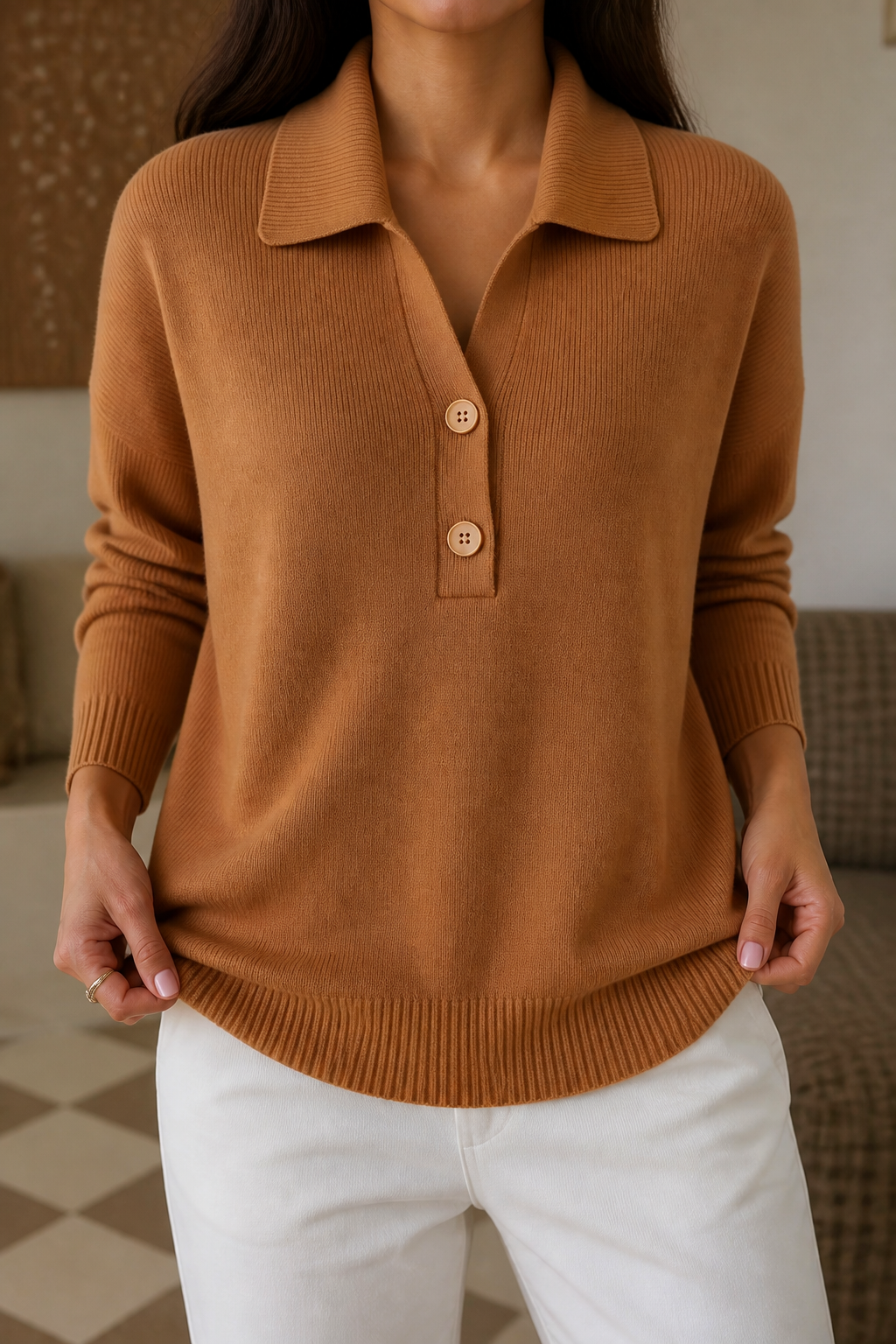 Wearbella – Sweter z kołnierzem