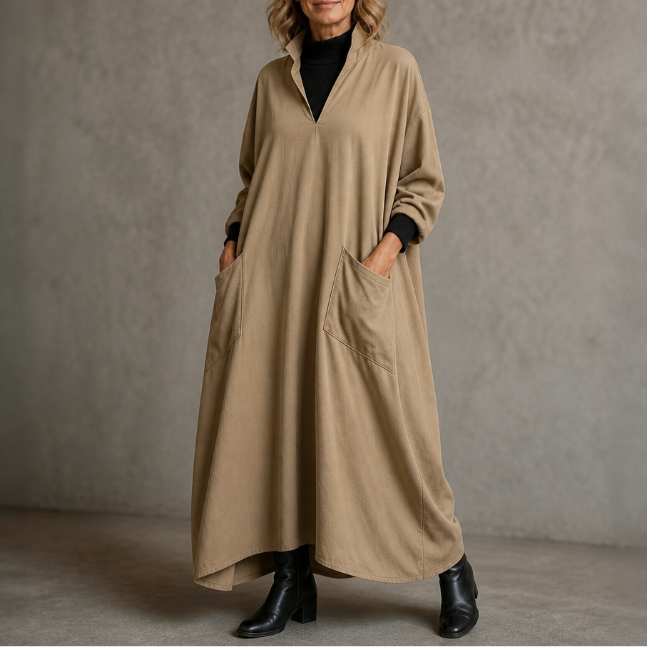 Wearbella – Sukienka Cocoon Taper z Mock Neck