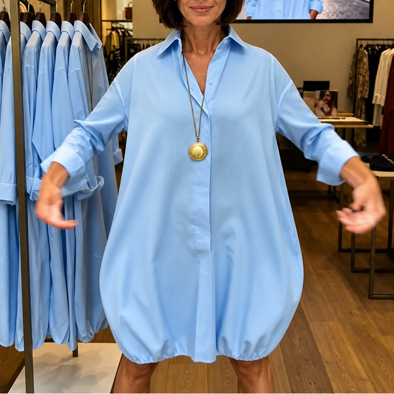 Wearbella – Sukienka koszulowa z guzikami z przodu