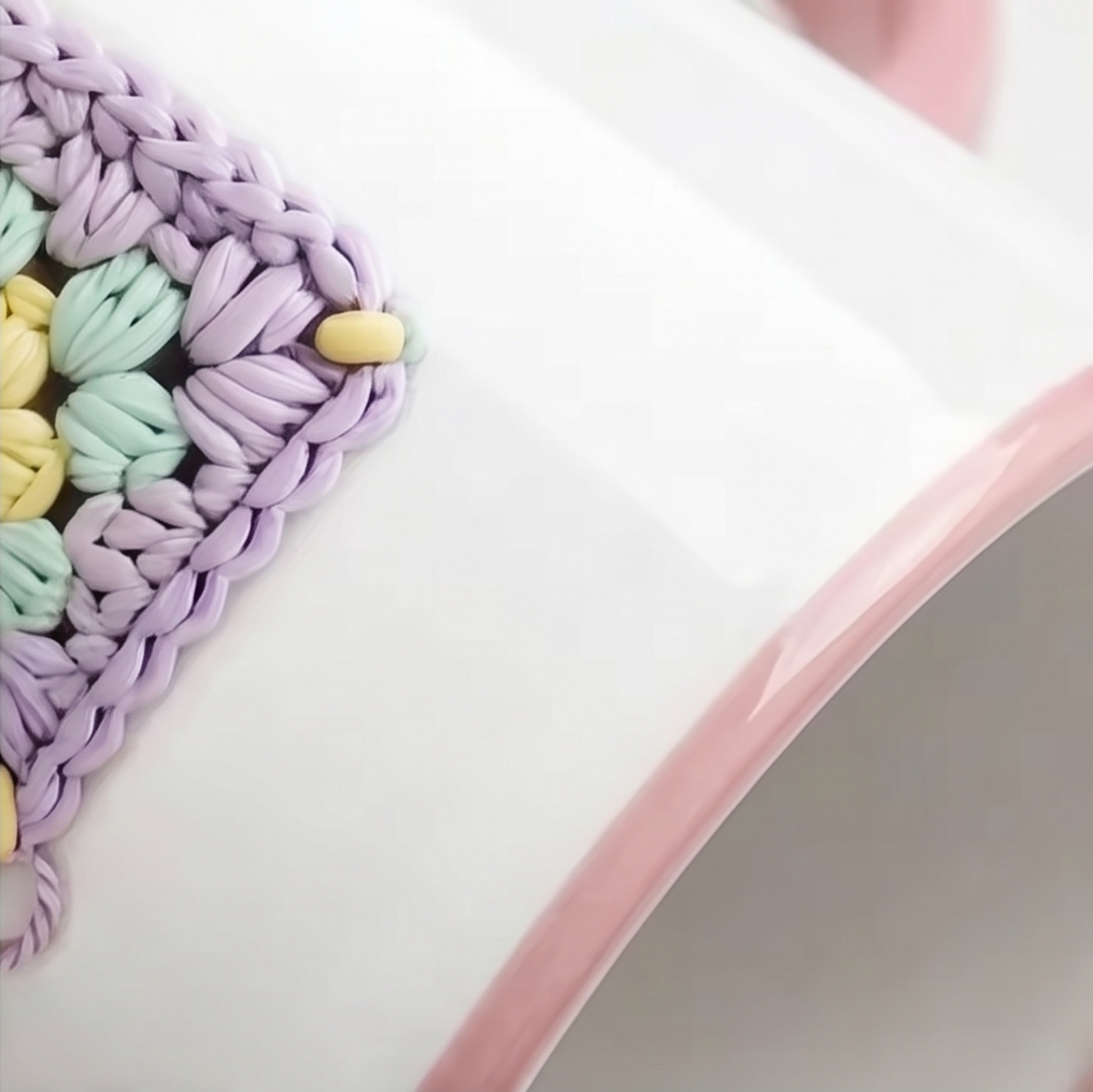 Yarnlove – kubek do rękodzieła 3D dla dziewiarek i szydełkujących